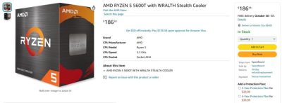 Процессоры Ryzen 5 5600XT и Ryzen 5 5600T для Socket AM4 поступили в продажу