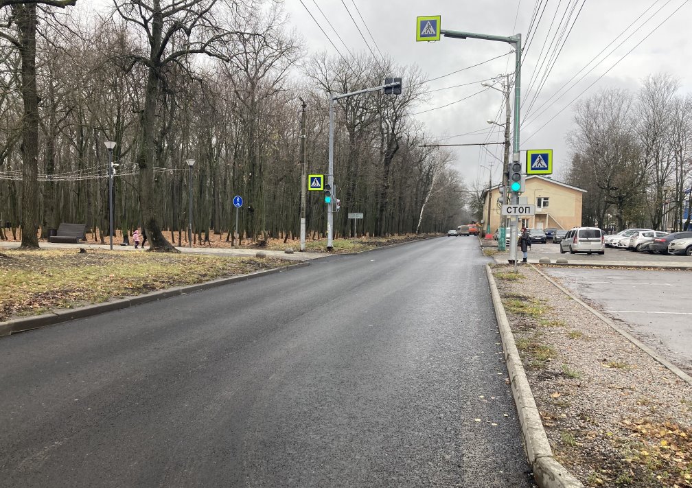 Ремонт на улице Попова в Пензе находится на завершающей стадии